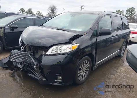 2020 Toyota Sienna Xle из США, поврежденный, VIN 5TDYZ3DC4LS078555